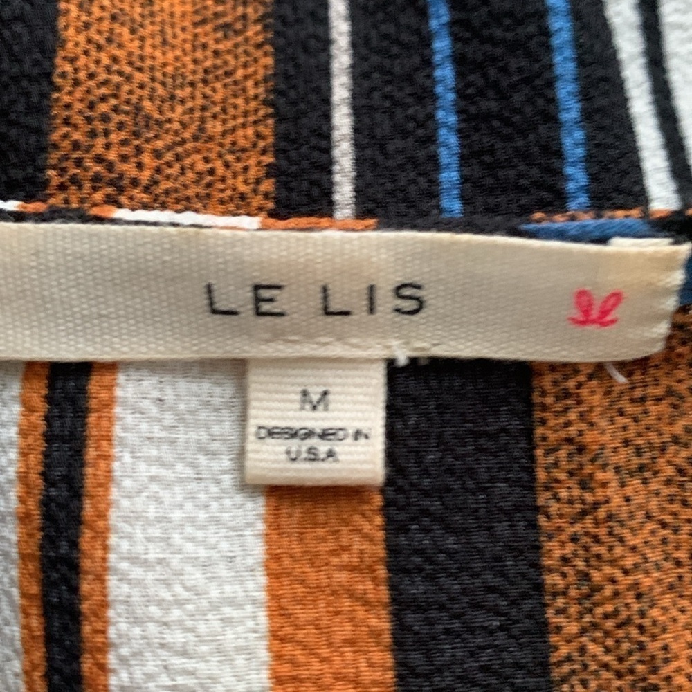Le Liz Brown & Black Dress Size M - Picture 7 of 10